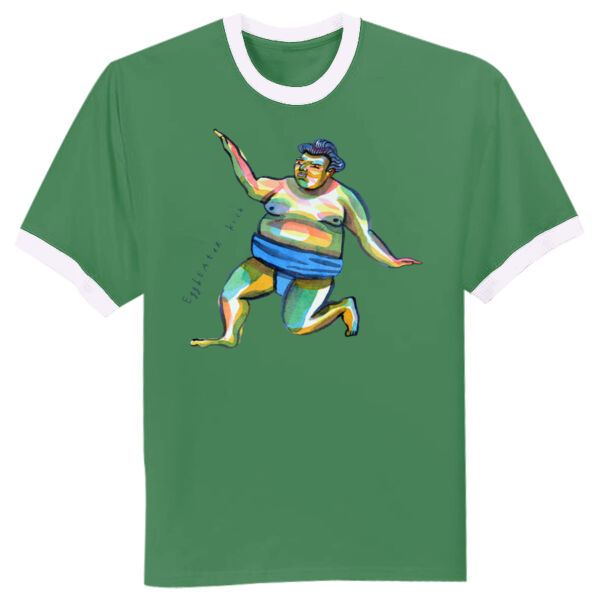 Eggbeater Kick Ringer T Shirt Thumbnail