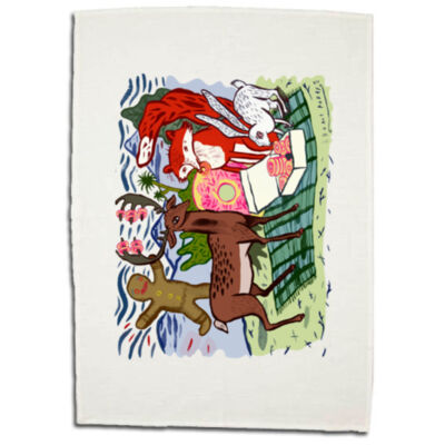 Donut Party T Towel Thumbnail